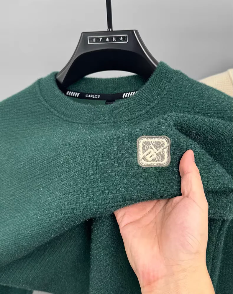  Высококачественный мужской трикотажный свитер осень - зима новая мода