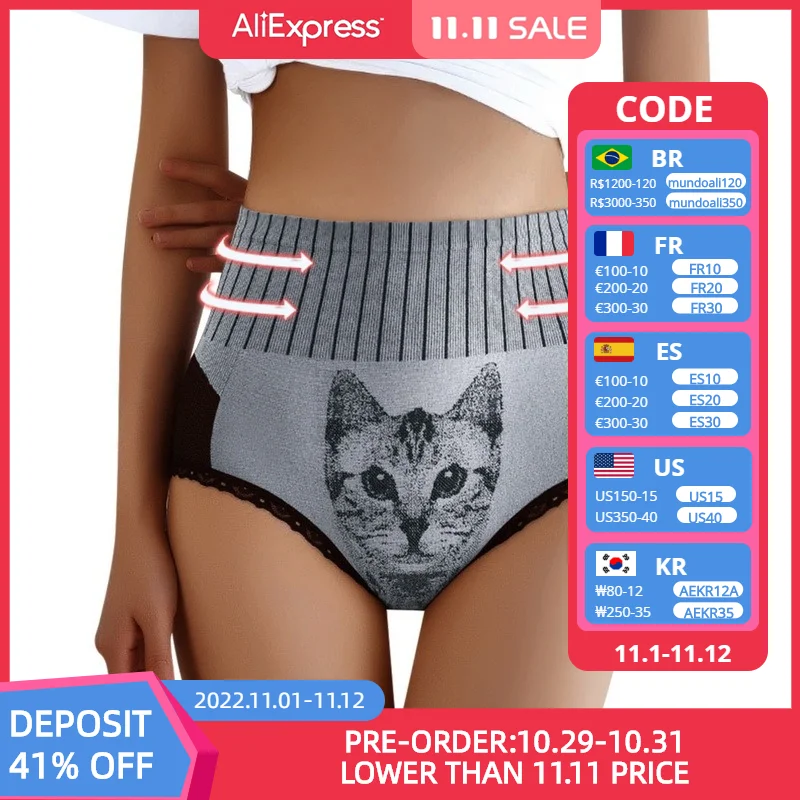 

Underwear Women New High Waist Panties Sexy Lace Lingerie Feminina Slip Seamless Underpants Comfortable Underwears