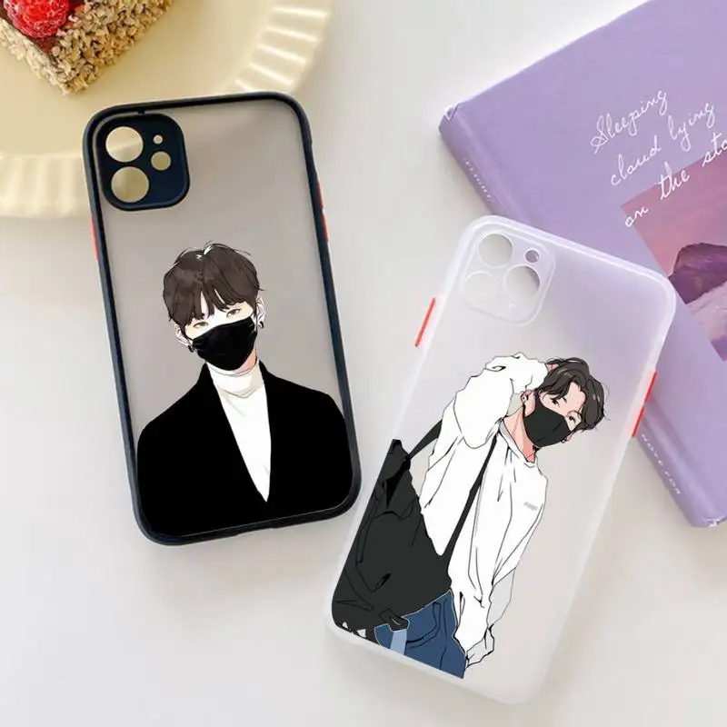 

Agust D Suga Phone Case matte transparent For iphone 7 8 11 12 13 plus mini x xs xr pro max cover