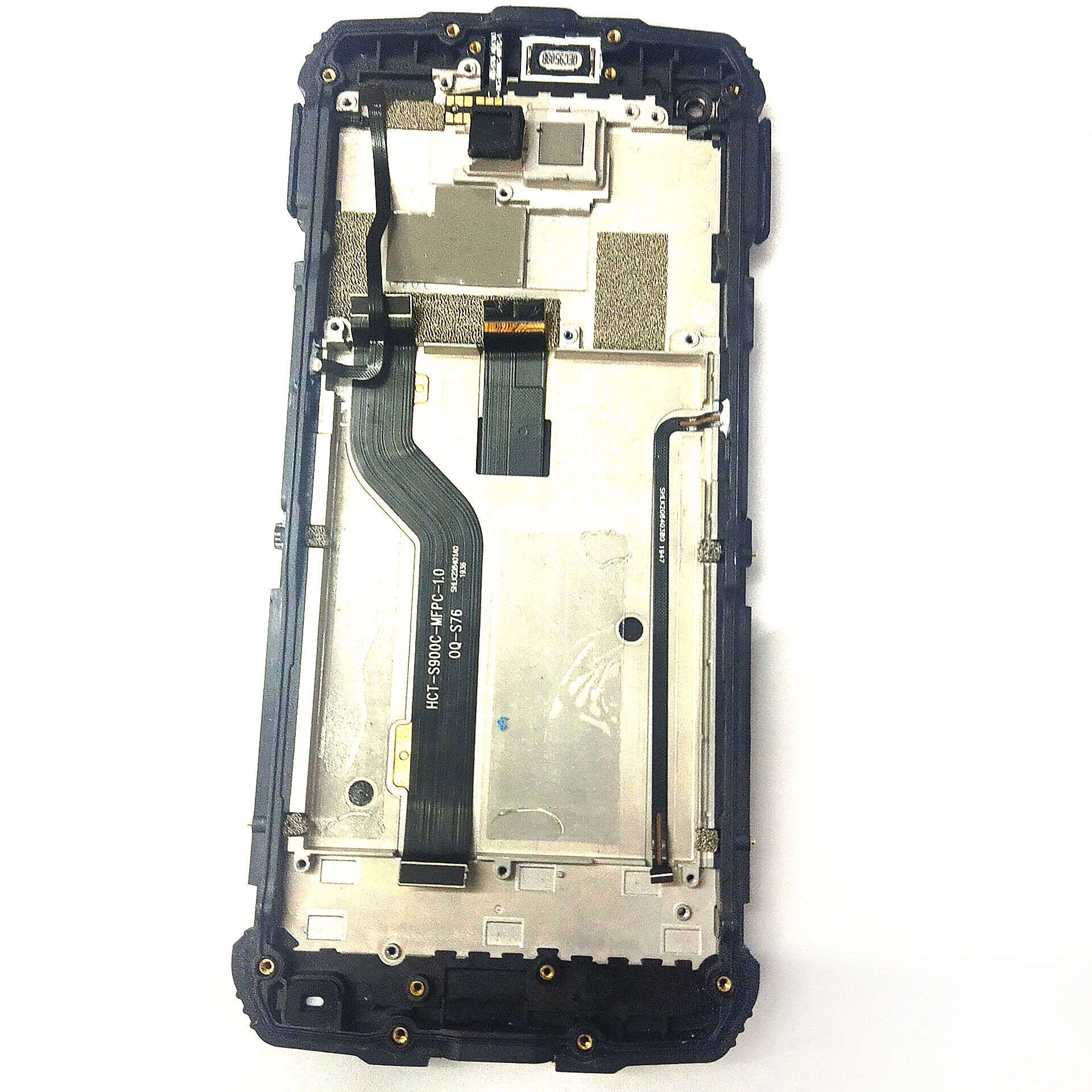 Najtaniej Oryginalny Ekran Dotykowy + Odcisk Palca + Klucz FPC + Wyświetlacz LCD Z Ramą Montaż Digitizer + Narzędzia Do OUKITEL WP7, Używane, Zadrapania