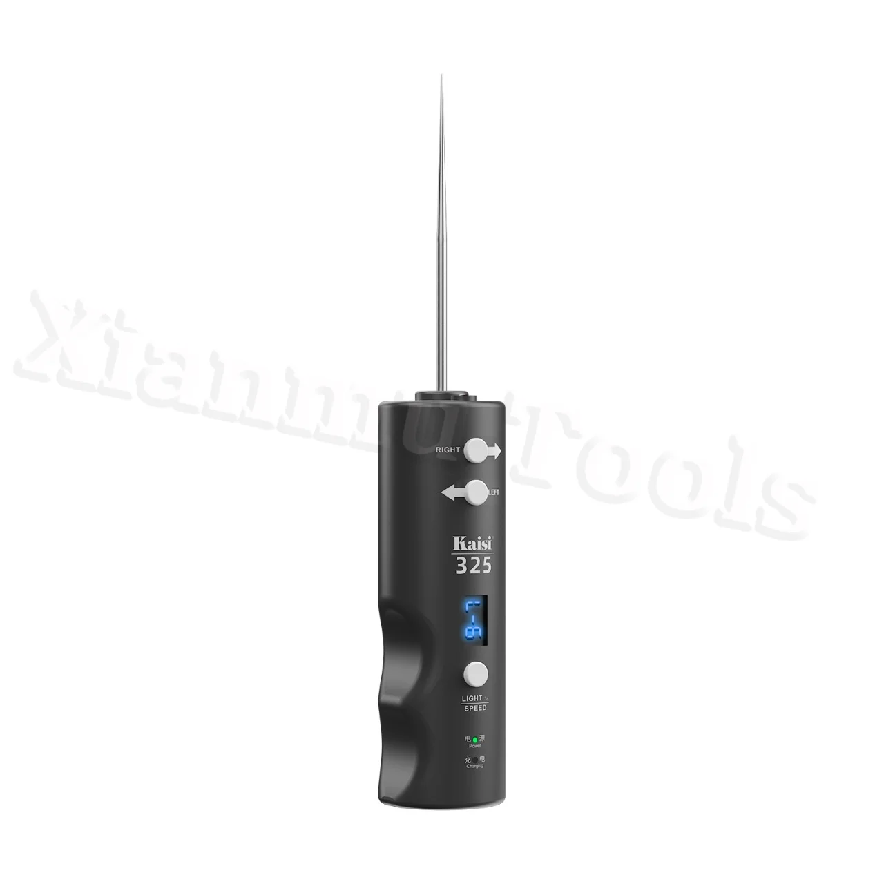 Электрическое средство для удаления клея Kaisi 325, ремонт ЖК-экрана, USB-C |   6-скоростное реверсивное вращение |   Зеленый светодиодный светильник |   Сильный крутящий момент (art.: 3920cd353b7ae) - 3920cd353b7ae