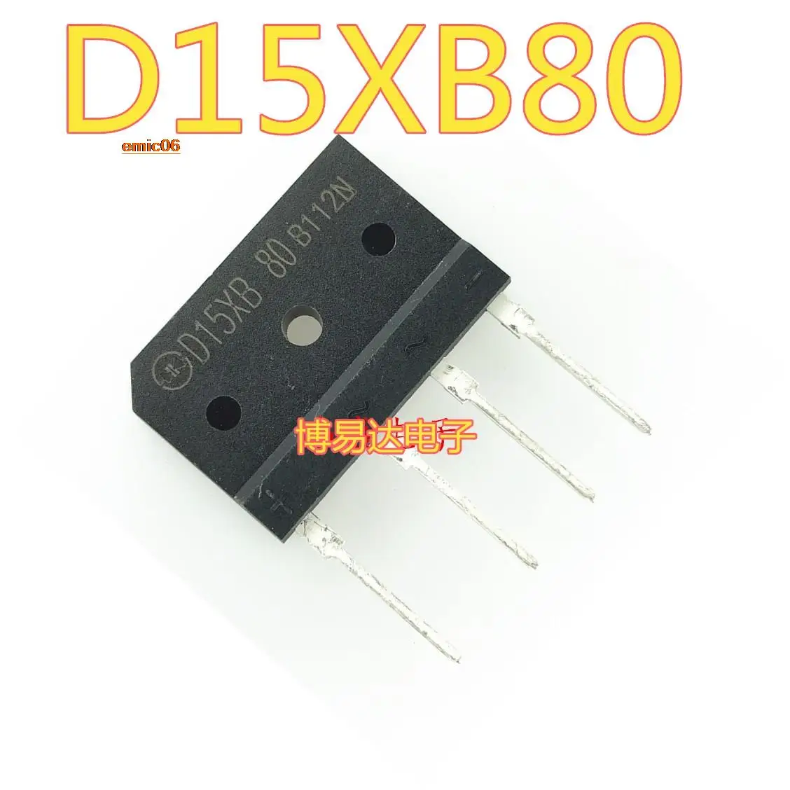 

10 шт., D15XB80 ZIP-4 15A 800V D15XB80