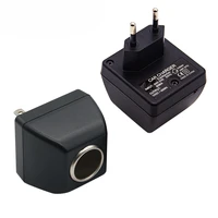 ac 220v to 12v adapter with car socket auto charger eu us plug dc 12 volt for car electronic devices use at home
