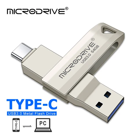 MicroDrive ZH016G0616 металлический флэш-накопитель USB 3.0 64/128/256 ГБ
