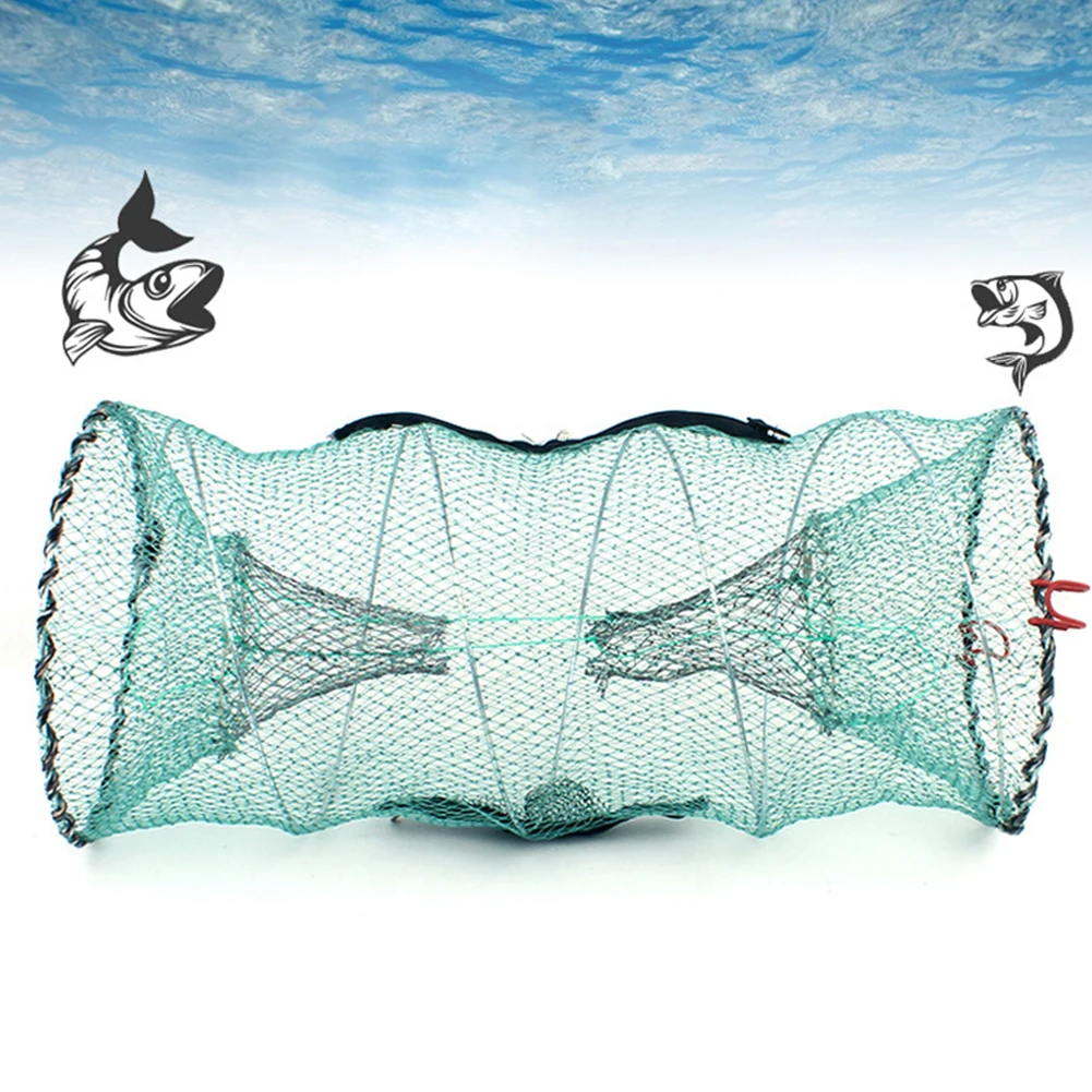 Fishing Equipments Fishing Trap Net 1 PCS Accessories Corrosion Resistance Foldable Parts Steel Wire Useful Outdoor