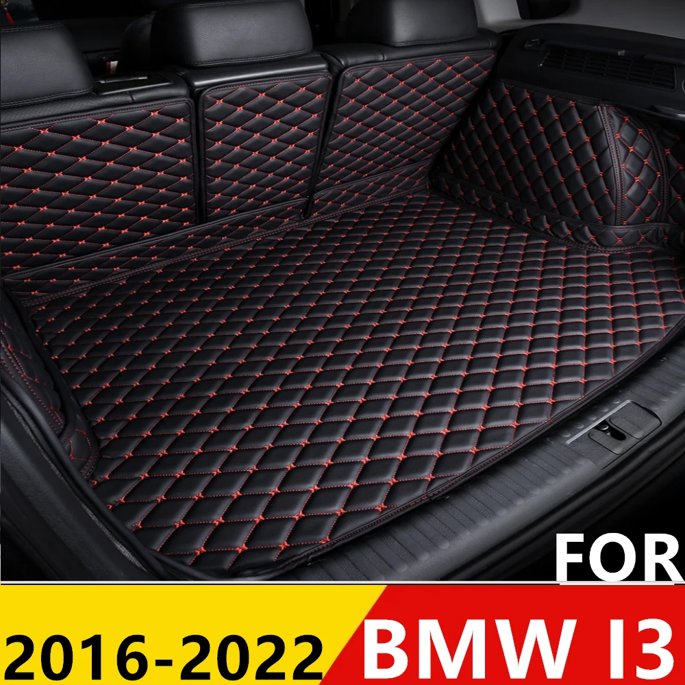 

Коврик для багажника автомобиля для BMW i3 2016-20 22, подходит для любой погоды, из кожи XPE