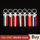 Брелок для ключей, металлический автомобильный брелок с металлическим кожаным крестом и флагом Германии, Италии, для GMC, Юкон, вездеход, Sonoma, HEMI, Sierra Safari, Jimmy необходимый