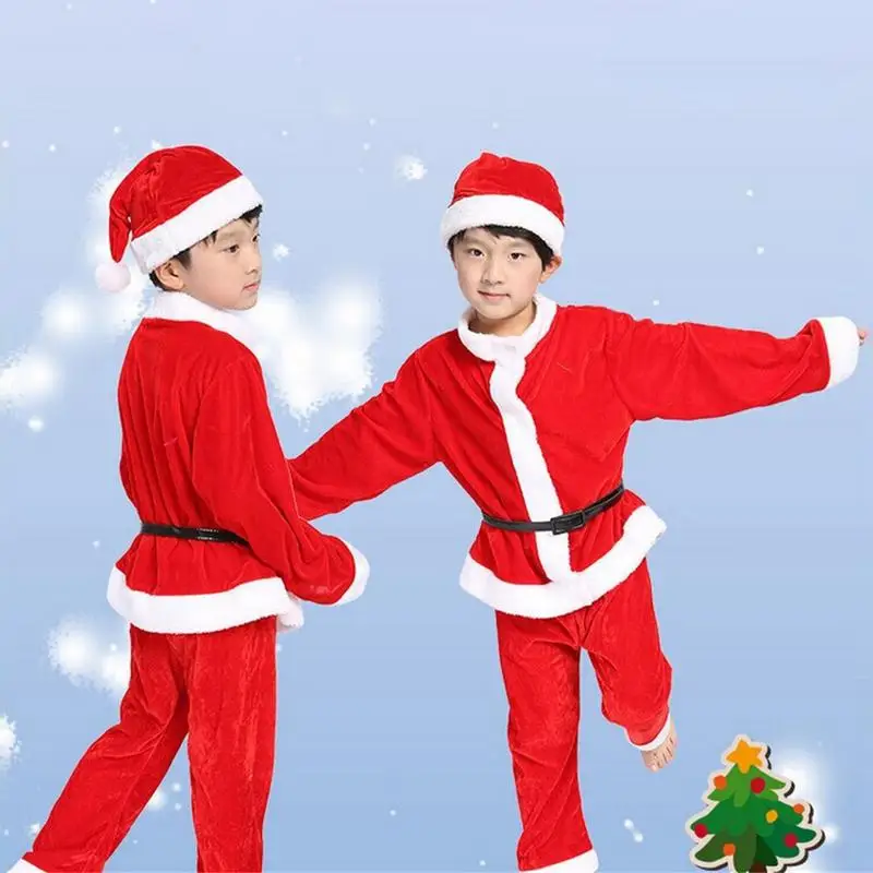 Детский рождественский костюм Санта Клауса