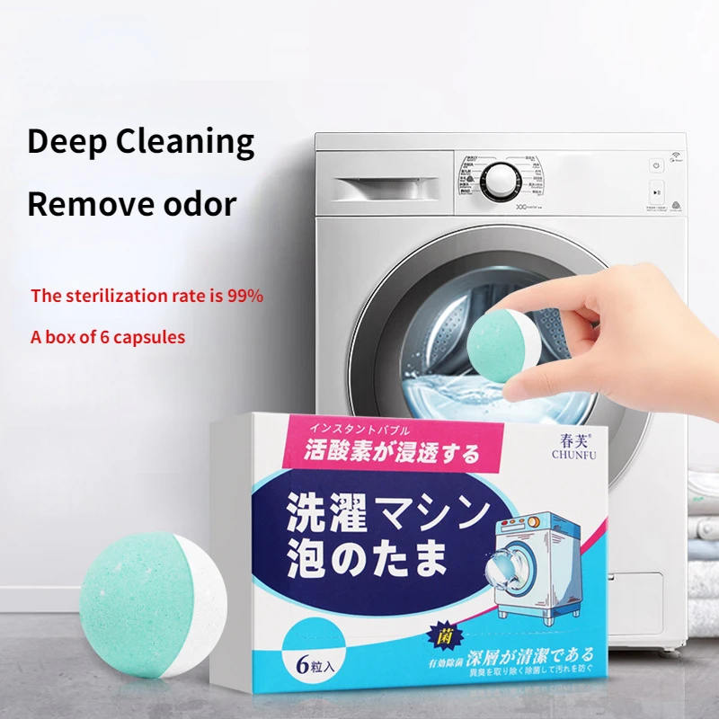 

Washing Machine Bubble Pill Cleaning Dirt Upgrade Sink Cleaning Effervescent Tablets Washing Machine Cleaning Bubble Pill Ball