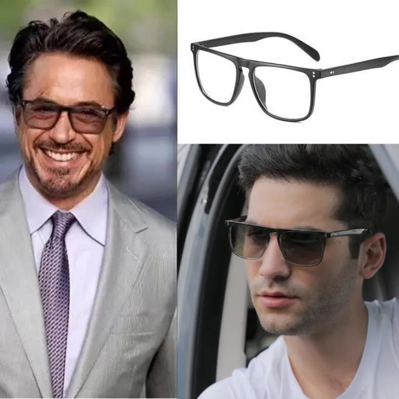 

Anti Blue Light Reading Glasses Computer Goggles Eyewear Retro Round Frame Eye Protection Plain Eyeglasses Men
