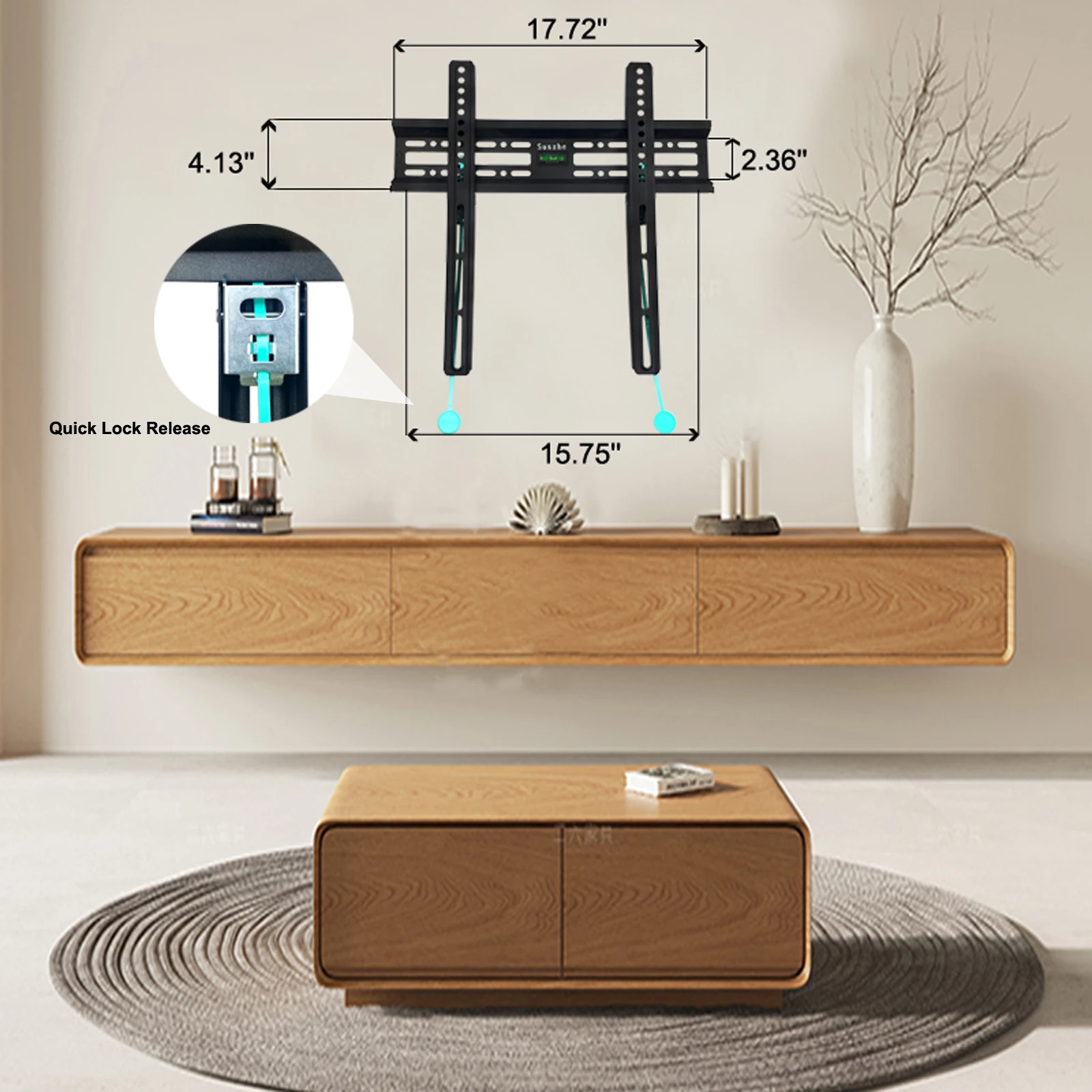 Настенное крепление для телевизора Suszhe 65 дюймов простота установки и надежность