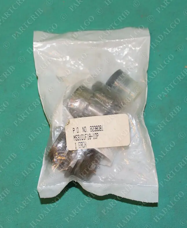 

Amphenol, MS3101F18-10P, Circular Connector 4Pin NEW