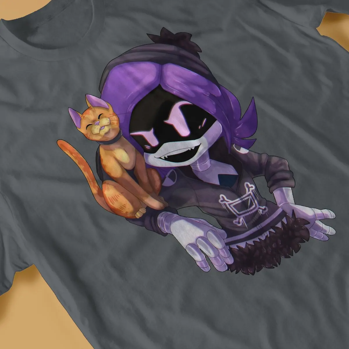 Оригинальные Мультяшные футболки с рисунком убийцы дрона Мужская футболка кота