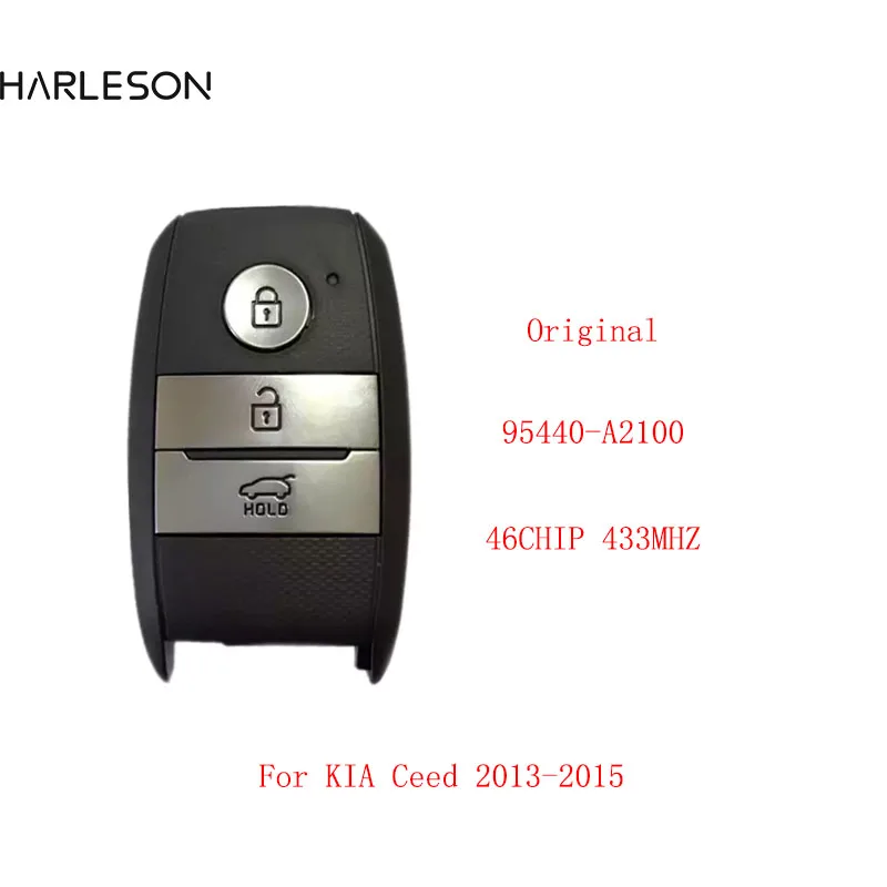

95440-A2100 Original Kia Ceed Smart Remote Key 2012-2015 Models With Part Numbers 95440A2100 433MHZ PCF7945 Chip