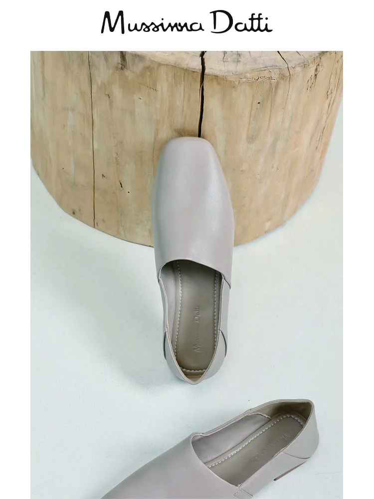 2024 простая женская обувь Murrinna Daffi из натуральной кожи повседневная мягкая на