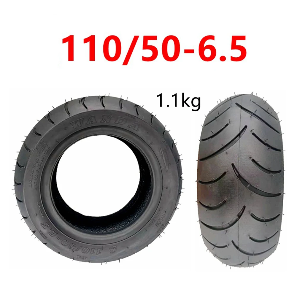 

11Inch Tubeless Tire 110/50-6.5 For Electric Scooter 49CC Rear Wheel Vacuum Tyre Mini Motorcycle Front And Rear Wheel Parts