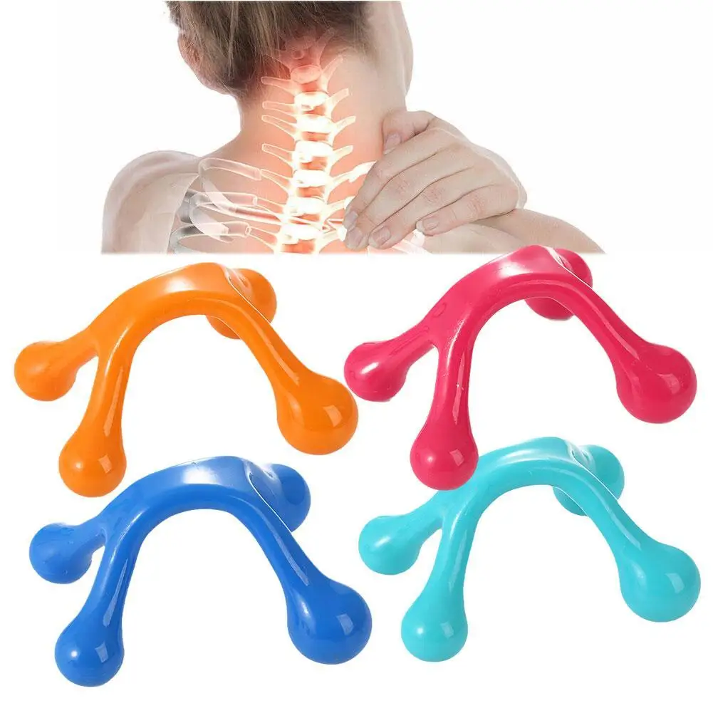 

Four Point Massage Tool Portable Mini Manual Palm Massage Tool For Back Neck Arm Shoulder Massager Full Body Massager Tool Gift