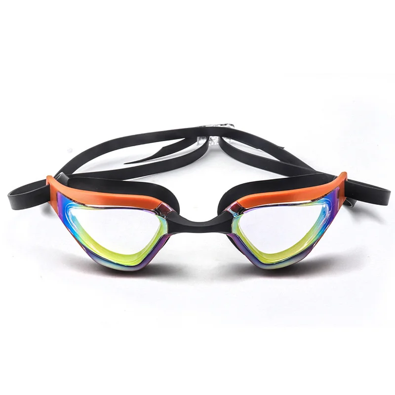 

Профессиональные противотуманные мужские и женские очки для плавания, водонепроницаемые регулируемые силиконовые очки для плавания в бассейне