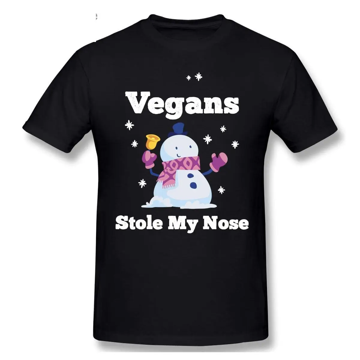 

Vegans Stole My Nose, Vegan Christmas T Shirt Men WoMen Cotton T-shirt Graphics Tshirt Brands Tee Top Gift