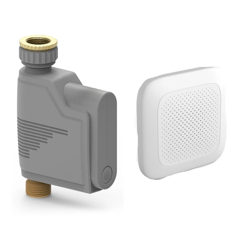 

Wifi-RF433 Tuya WIFI Watering Timer Smart Sprinkler Drip Irrigation System Water Flow Recorder Water Controller