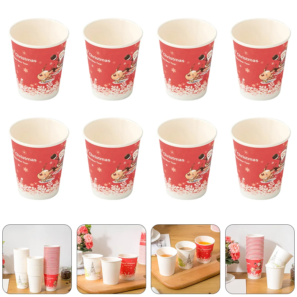 

Cups Paper Cup Party Drinking Disposable Tea Hot Wedding Serving Bridal Bowls Cream Shower Yogurt Supplies Ice Dinnerware Soup