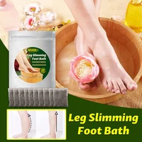 Lymphatic Drainage Ginger Foot Soak Leg Slimming Foot Bath Natural Mugwort Herb Foot Soak Foot Reflexology Spa Relax Massage