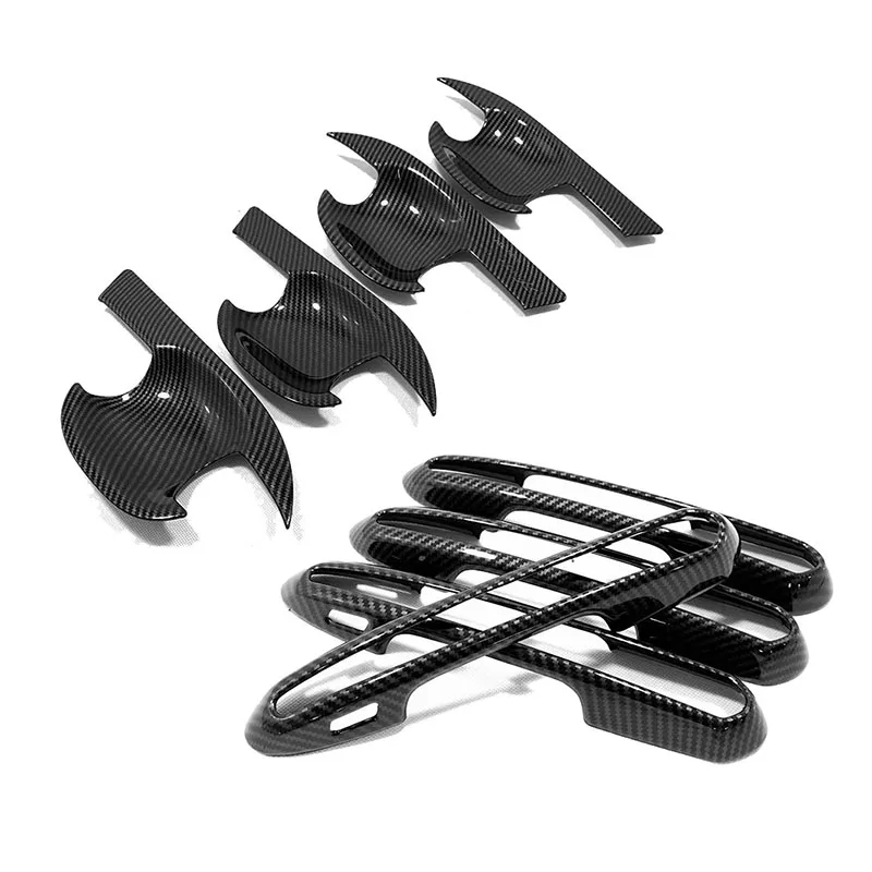 

8 шт., накладки на дверные ручки и чашки для Toyota RAV4 2019 2020