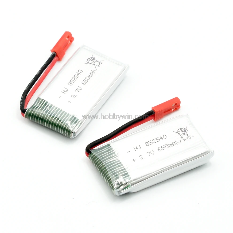 3,7 в 1S 650 мАч 25C Литий-полимерная батарея JST разъем для Мини FPV дрона радиоуправляемой модели микро вертолета