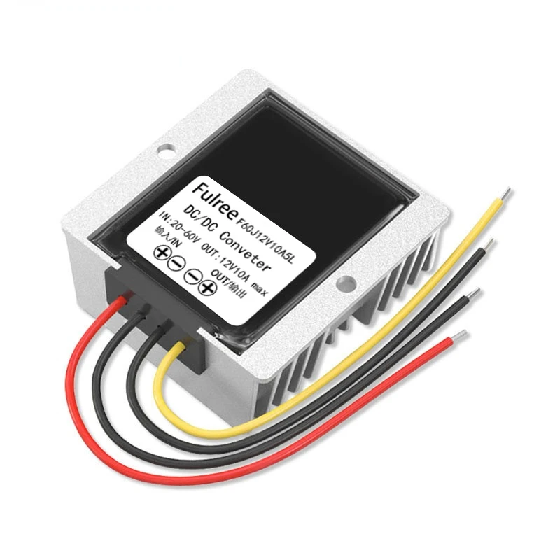 

48V to 12V 10A 120W DC-DC Step Down Power Converter for Car Stereo