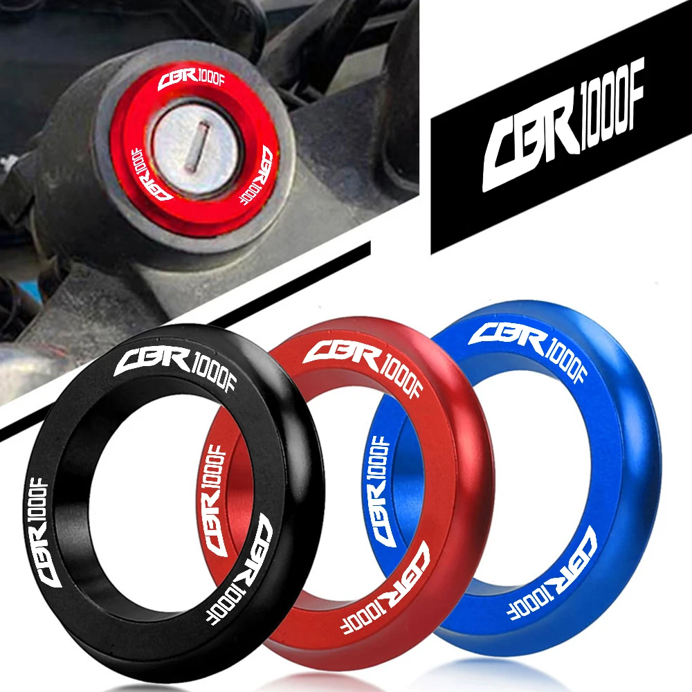 

Motorcycle For HONDA CBR1000FSC24 1993-1998 1997 1996 Decorative RING Aluminum Accessories lgnition Switch Cover Ring CBR 1000 F