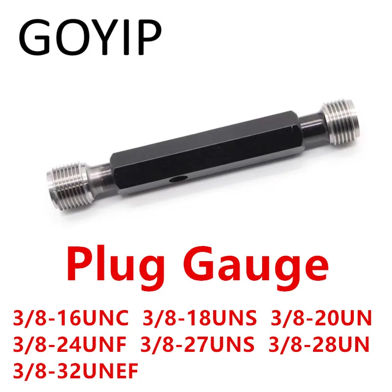 3/8-16 3/8-18 3/8-20 3/8-24 3/8-27 3/8-28 3/8-32 UN UNC UNS UNF UNEF 2B Калибр американской системы GO и NOGO