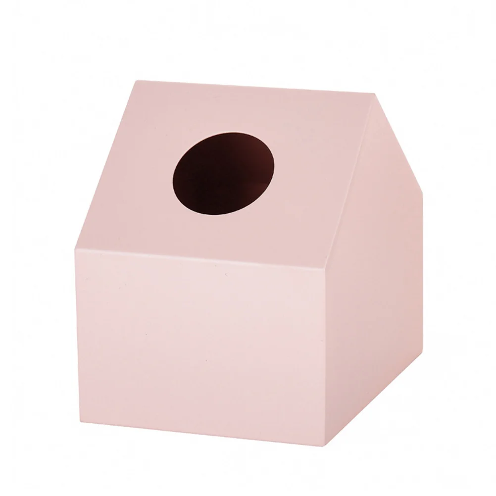 

House Shape Tissue Holder Tissue Box Household Supplies Tissue Box Decoration (Small)