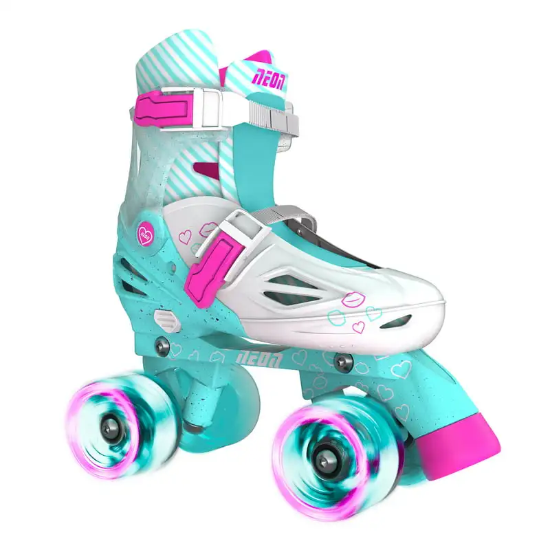 

Quads Skates (3-6) Pink/teal