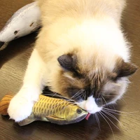 pet cat toy imitation fish toy catnip filled toys for cats interactive toy plush toy cat mint fish pet items cute cat supplies