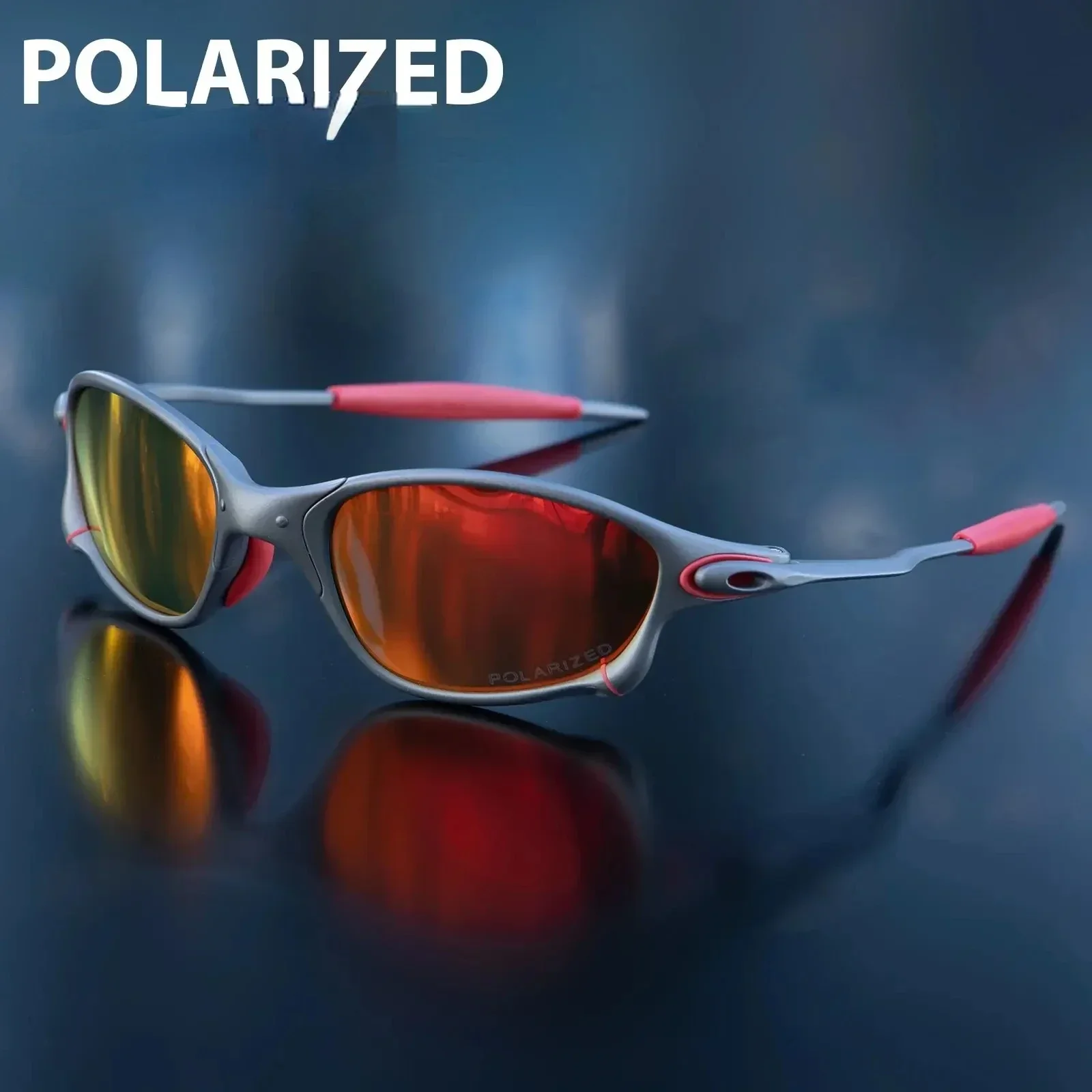 Поляризованные солнцезащитные очки для езды на велосипеде вождения UV 400 спорта