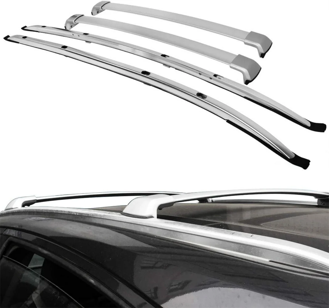 

4Pcs Aluminum Roof Rail Rack Cross Bar Crossbar Fit for Honda Vezel HRV HR-V 2015-2020