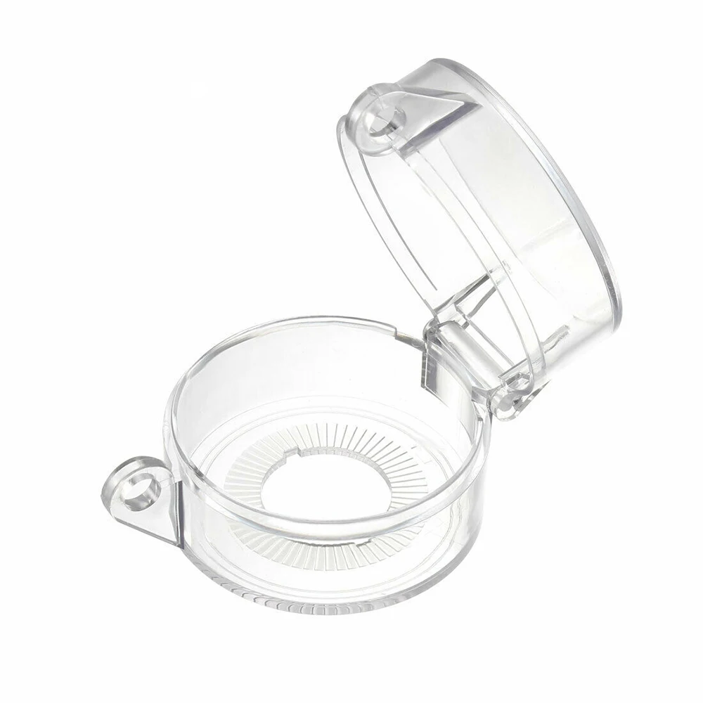 

22mm Push Button Switch Protector Emergency Stop Switch Transparent Cover Guard Waterproof Cover Switch Mushroom With Blocking