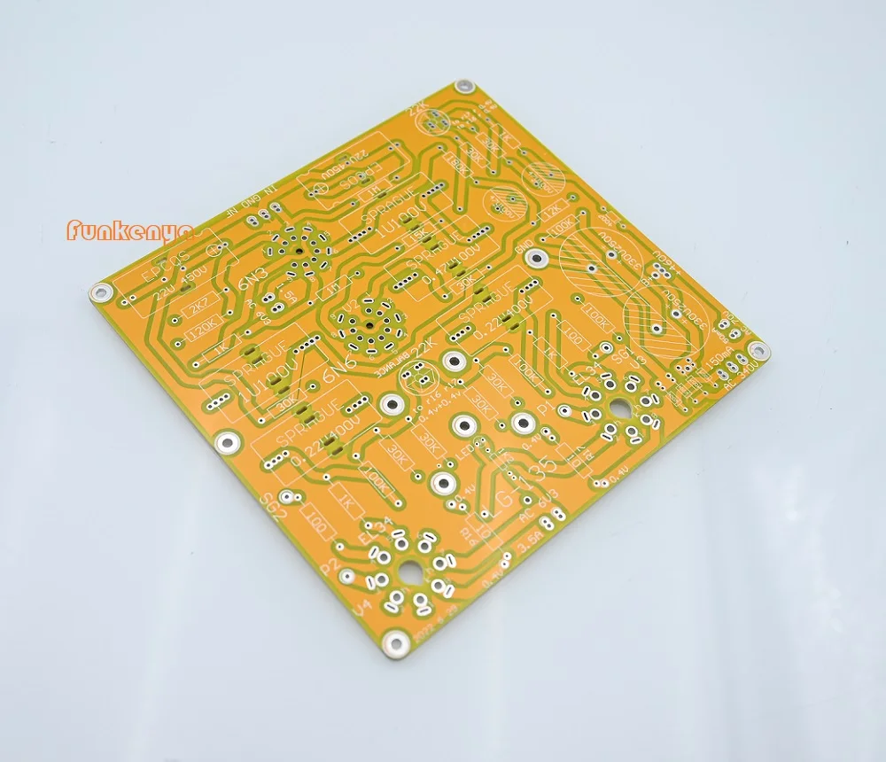 

DIY PCB 6N3 6N6 EL34 Circuit Board 40W Mono Amplifier Empty Board