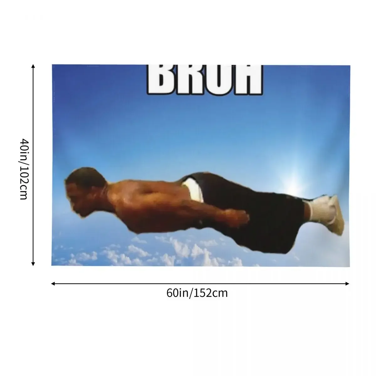 Bruh Guy гобелен из полиэстера