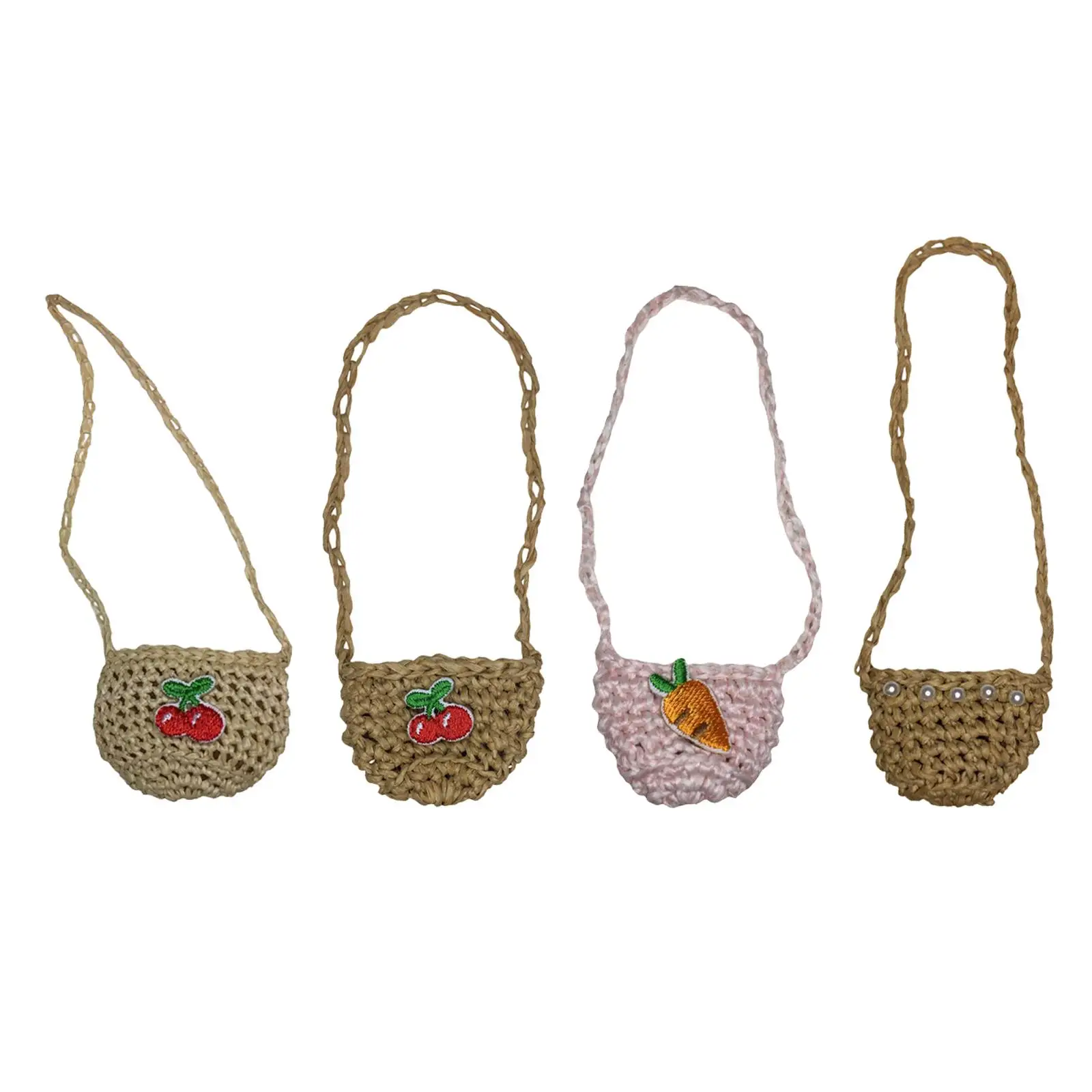 

1/6 сумка для украшения куклы, аксессуары для кукол в мультяшном стиле, декоративное плечо для куклы