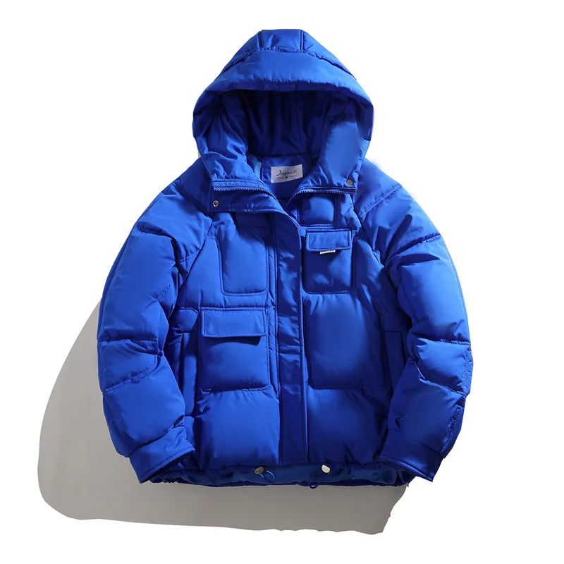 GRELLER New Short Winter Parkas Women Warm Down Cotton Jacket Female Casual Outwear Hooded Cotton-padded Winter Clothes Coat
