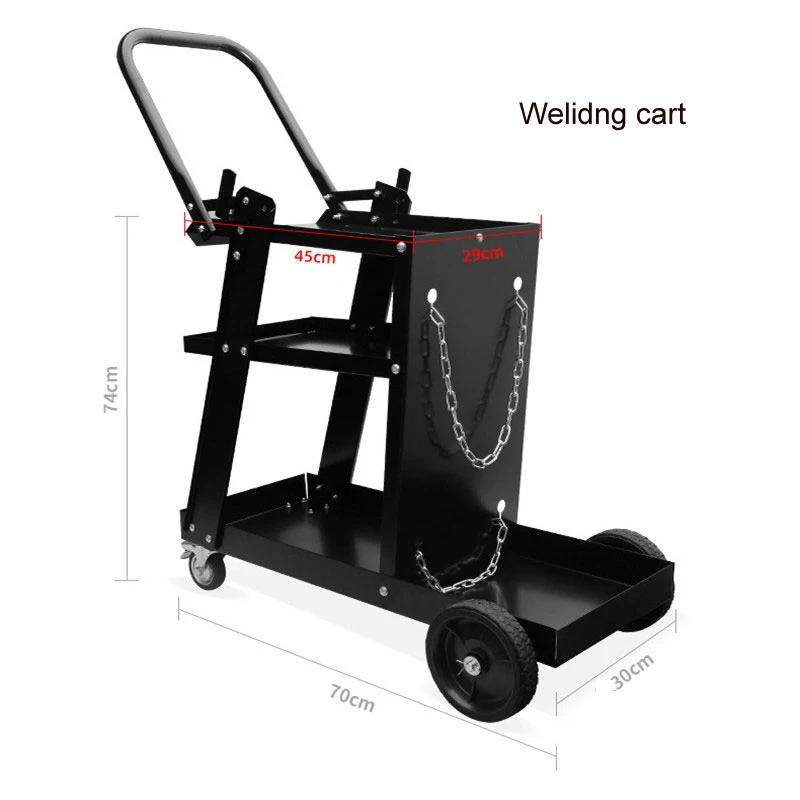 Electric Welding Trolley Welding Car Gas Shielded Welding Special Welding Mobile Hand-pulled Car Auto Repair Tool