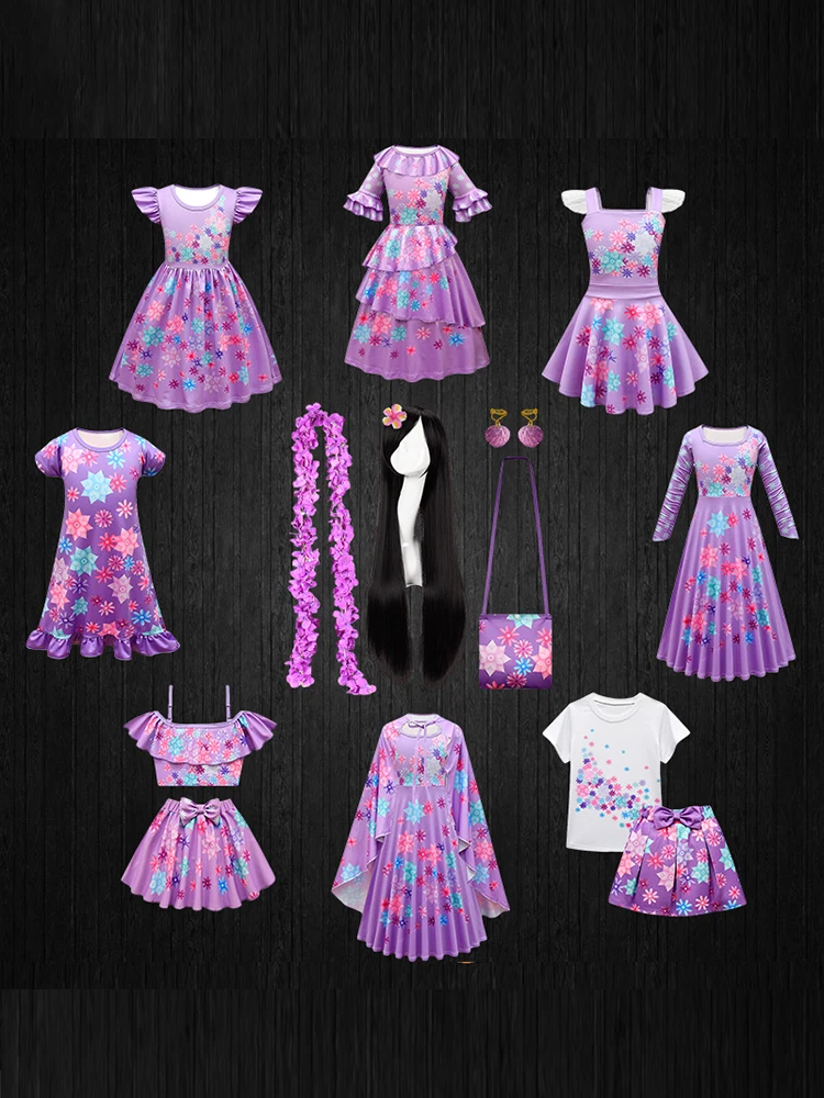 Элегантный детский комплект одежды Драпированное длинное платье принцессы