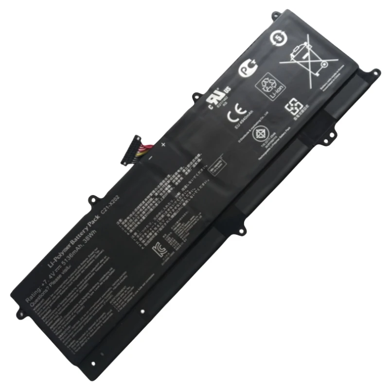 Аккумулятор C21-X202 для ASUS VivoBook Q200E S200E X201E X202E F201E CT987G CT025H CT3217G CT158H CT178H CT190H KX009H KX042H KX068DU (art.: 3920ccdf0a3aa) - 3920ccdf0a3aa