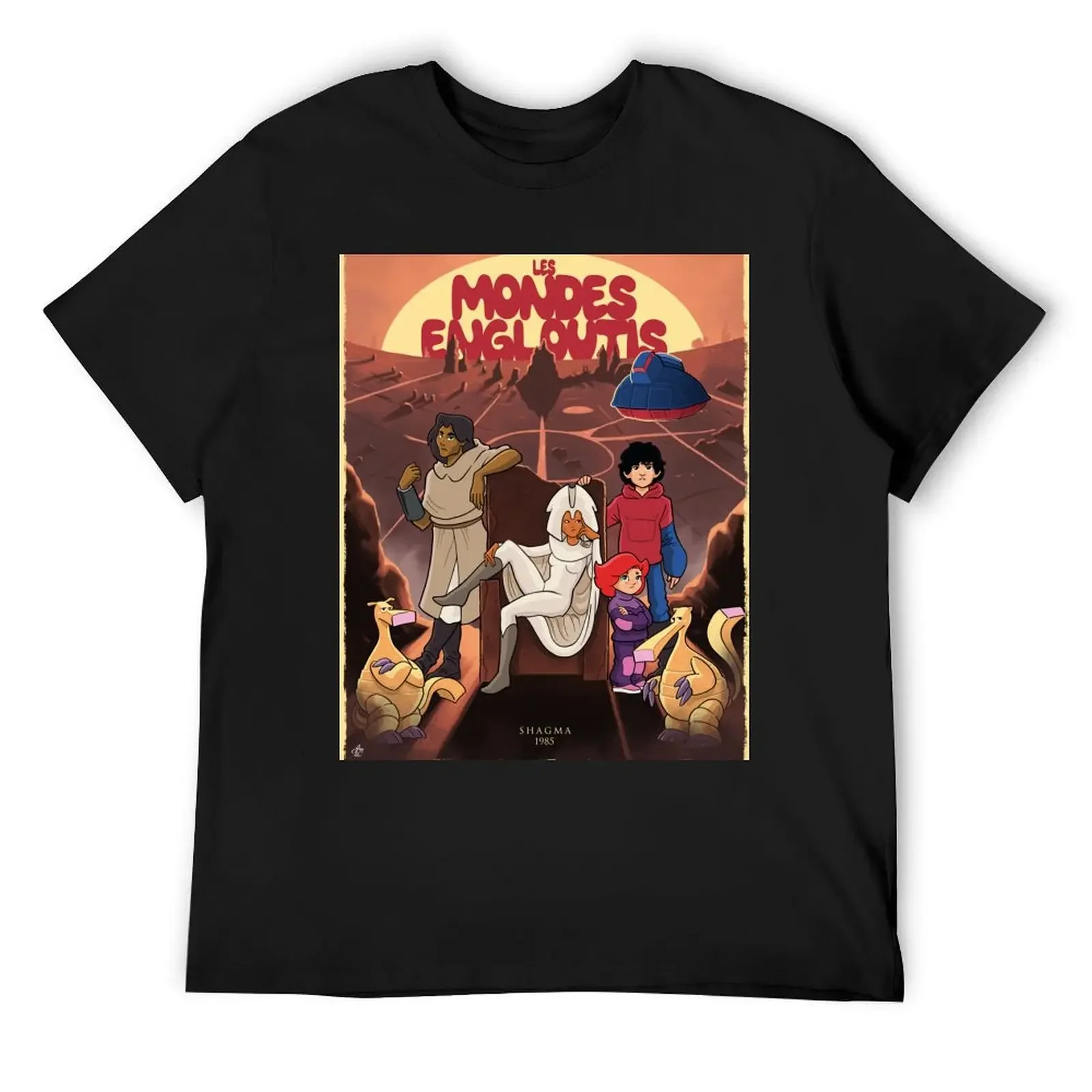 Футболка Shagma 1985 незаменимая футболка с рисунком винтажные футболки для мужчин