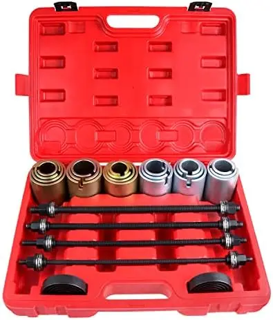 

Cars LCV and HGV Engines Press and Pull Sleeve Kit Removal Installation Bushes Bearings Tool Kit