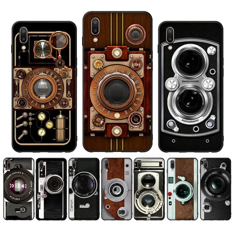 

camera Phone Case for Vivo Y91C Y11 17 19 17 67 81 Oppo A9 2020 Realme c3