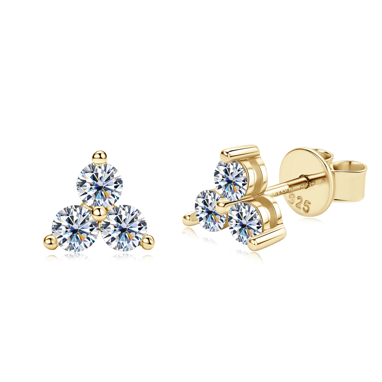 

Серьги женские из серебра 925 пробы, с бриллиантами