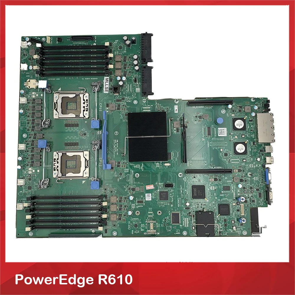 

For DELL PowerEdge R610 YF3T8 W260J 8GXHX 08GXHX F0XJ6 XDN97 RP59R Original Server Motherboard Good Quality