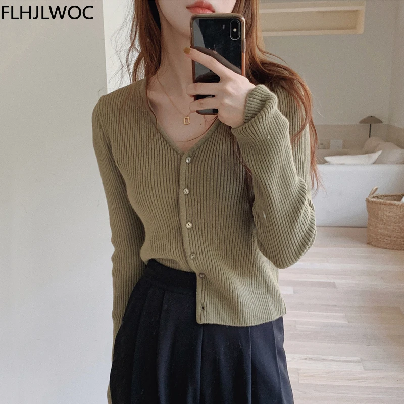 

Chic Winter Spring Cute Sweater Women Sweet Grils Japan Style Vintage Single Breasted Button Pink Knitted Short Cardigans Coats
